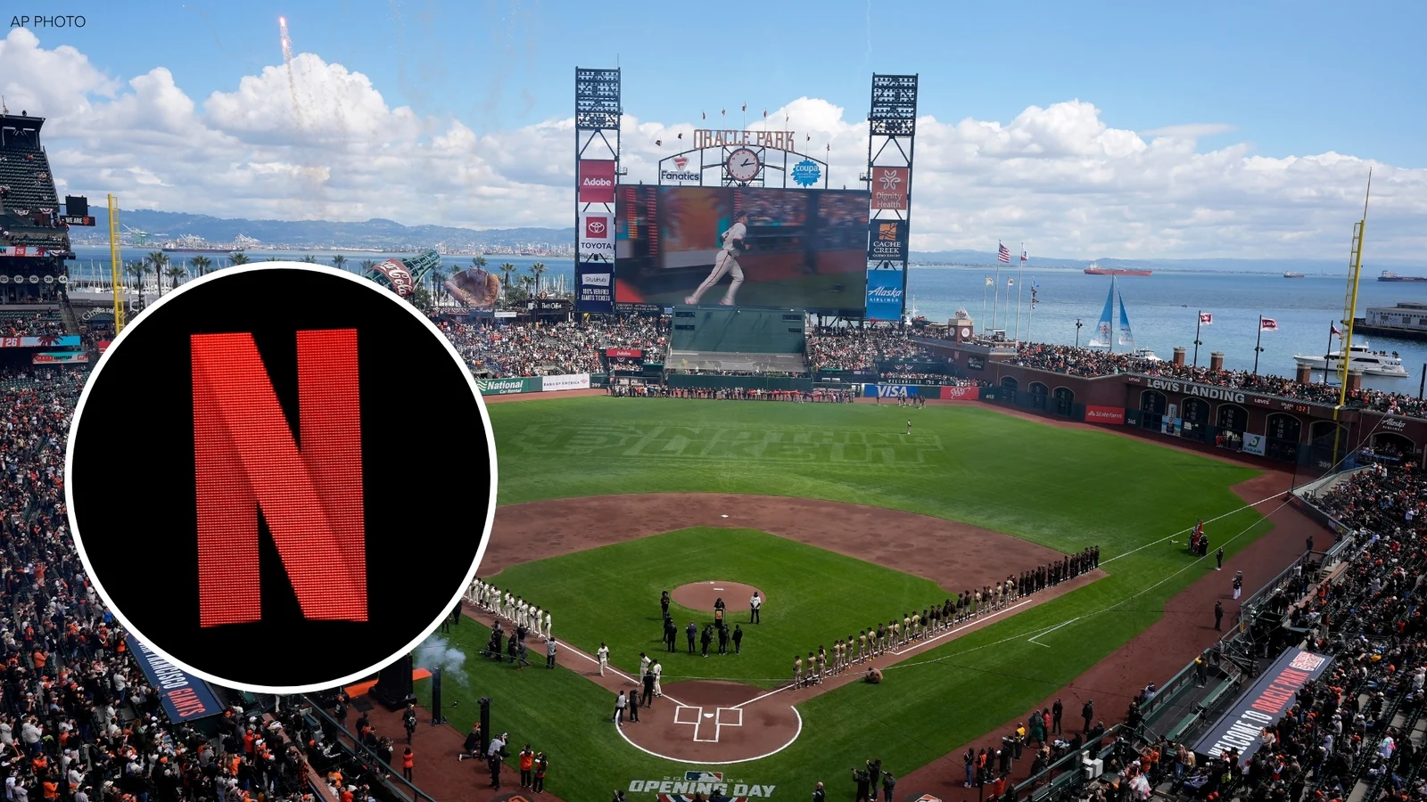 Netflix впервые покажет бейсбол: матч открытия MLB между Yankees и Giants