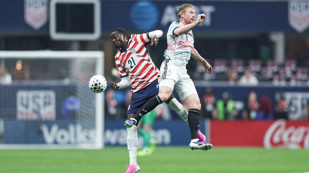 Сборная США крупно уступила Бельгии: разгром в Атланте и провал Тима Уи