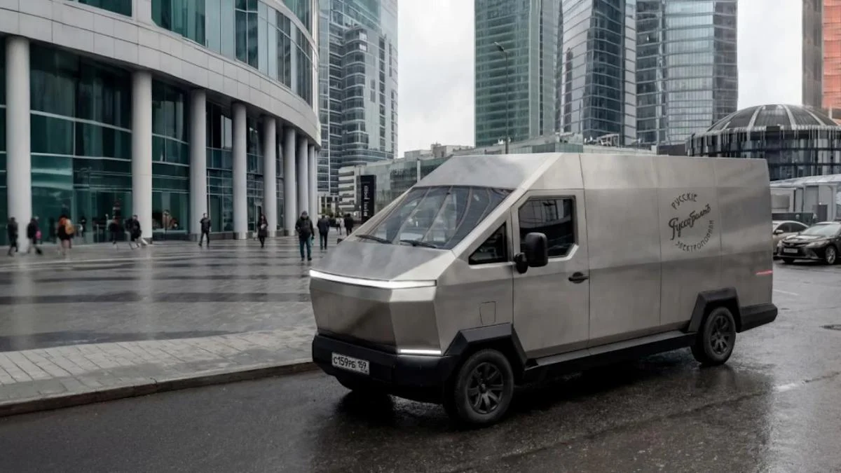 Российский ответ Cybertruck: Russo-Balt анонсирует электромобиль-фургон к 2027 году