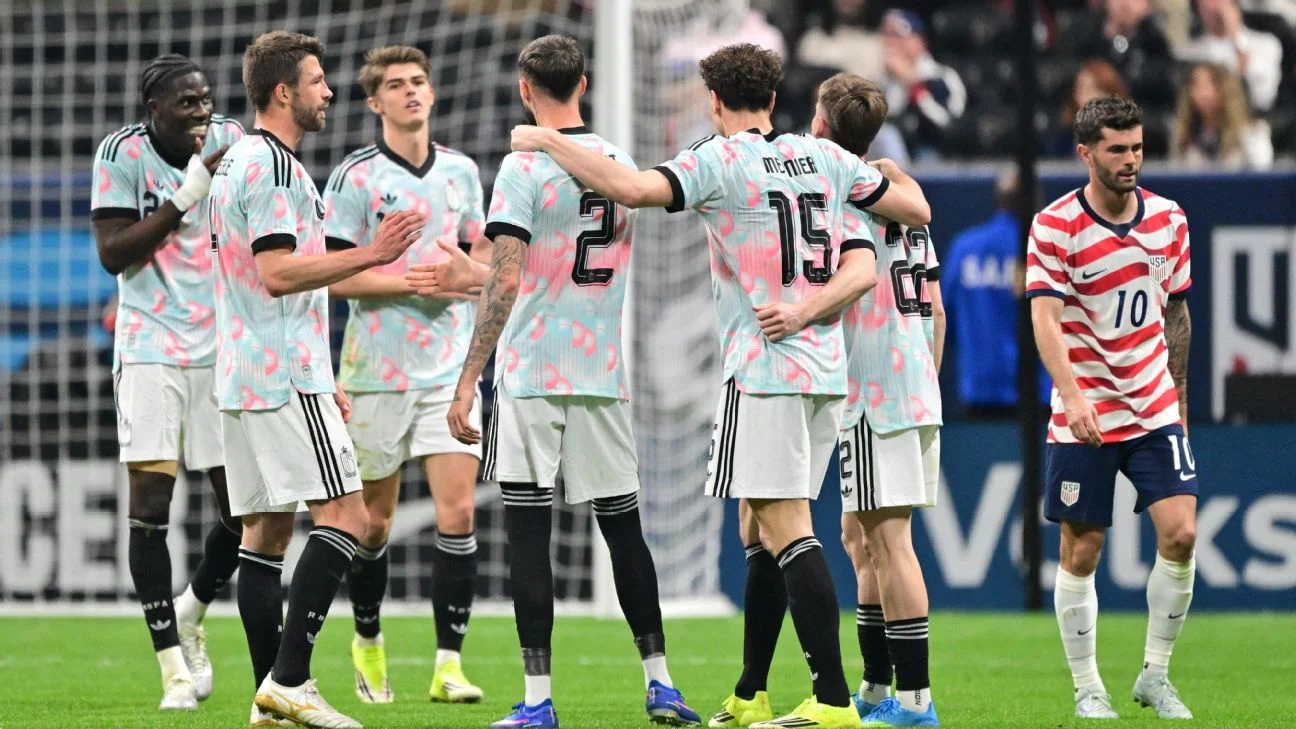 Сборная США получила «удар реальности» перед чемпионатом мира, уступив Бельгии со счётом 5:2