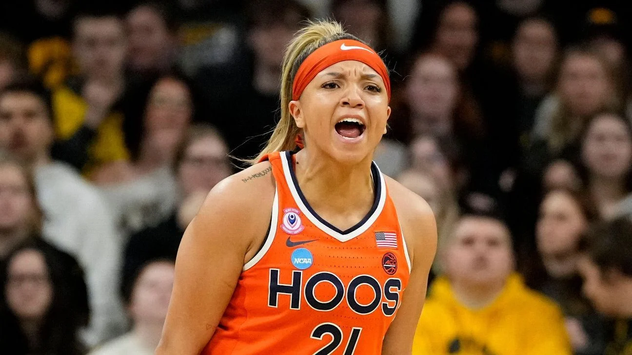 Вирджиния совершила исторический прорыв в Sweet 16, победив Айову в двух овертаймах