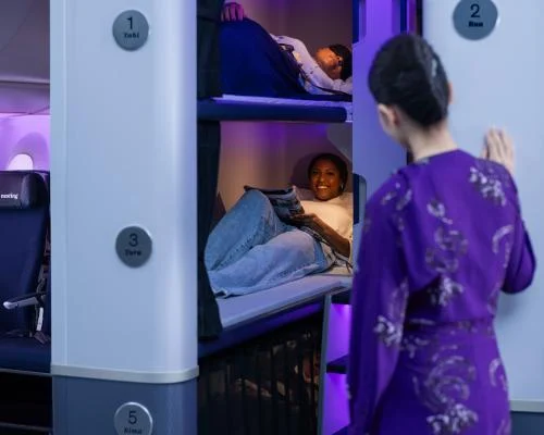 Air New Zealand запускает спальные капсулы Skynest для пассажиров экономкласса