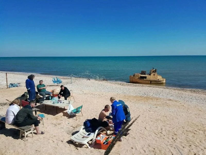 Украинские дроны атаковали грузовое судно с пшеницей в Азовском море: один погибший