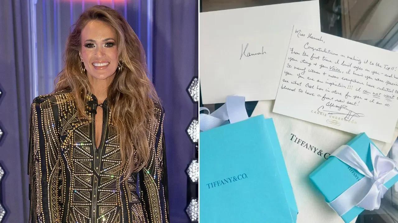 Кэрри Андервуд подарила участнице «American Idol» украшения Tiffany и трогательное письмо