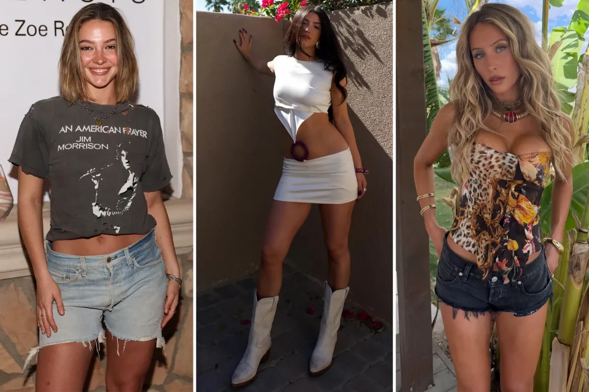 Пыль, дождь и звезды: как прошел 25-й Coachella с участием Charli D’Amelio, Madelyn Cline и Alix Earle