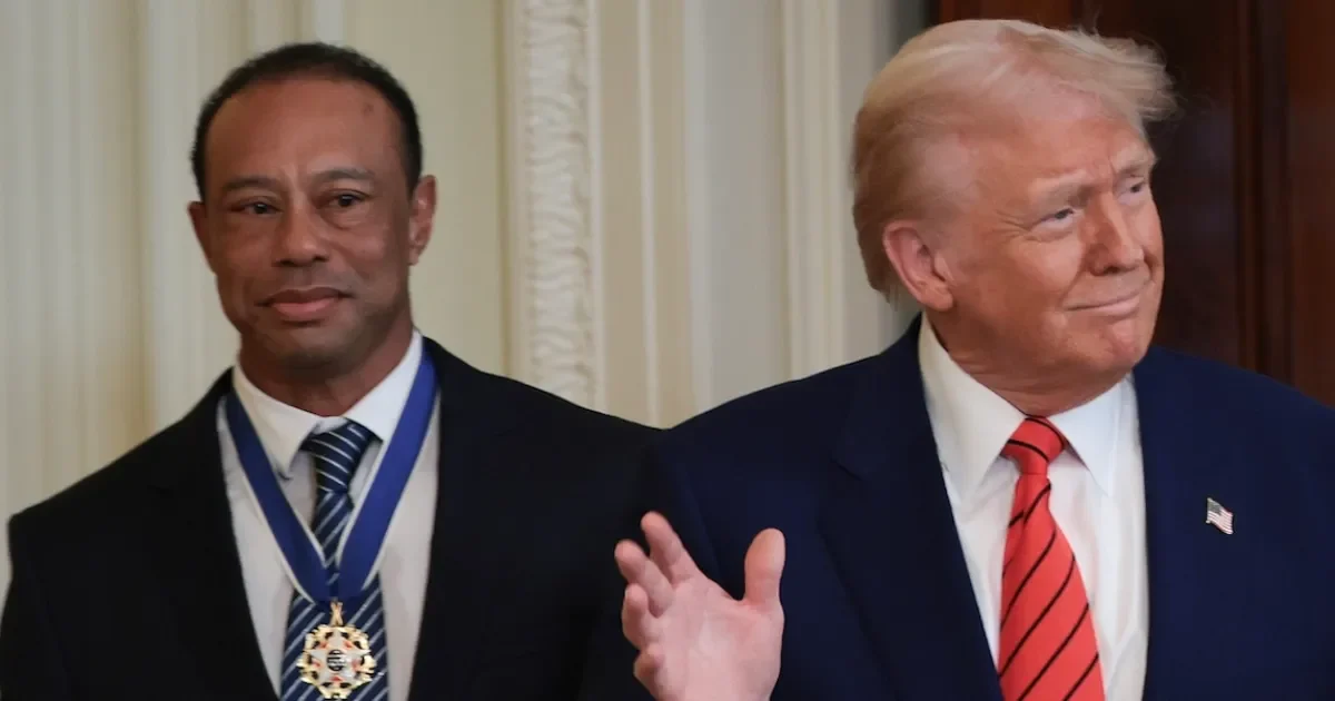 Тайгер Вудс звонит Трампу после аварии: новые детали из полицейских архивов