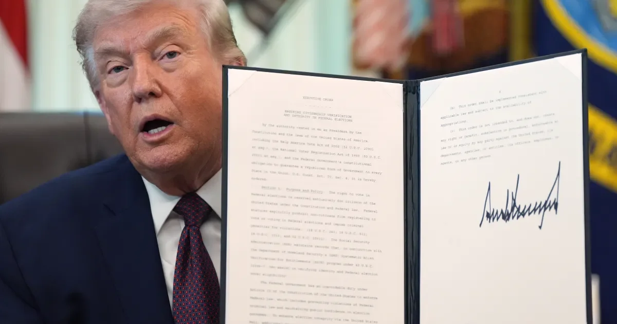 Демократы подали иск, чтобы заблокировать указ Трампа о голосовании по почте