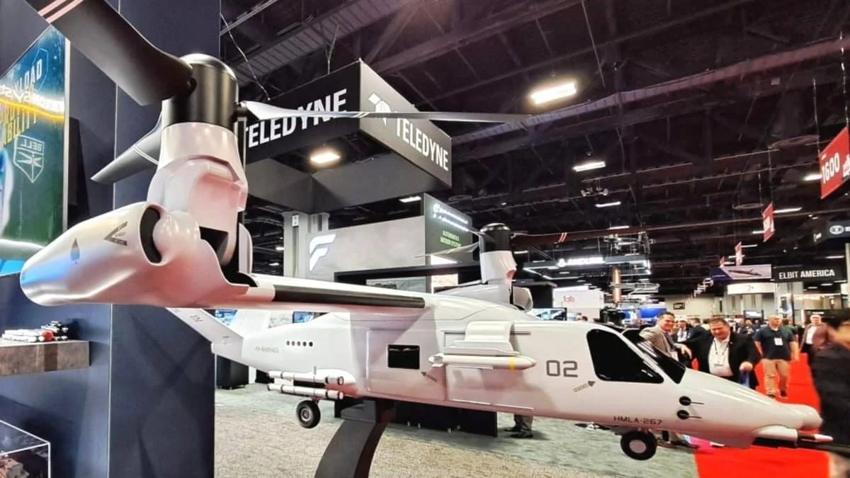 Bell представила концепт ударного конвертоплана с противокорабельными ракетами для морской пехоты США