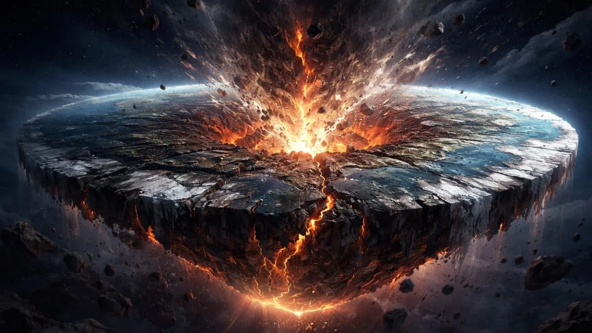 Гравитационный коллапс: почему плоская Земля невозможна с точки зрения физики