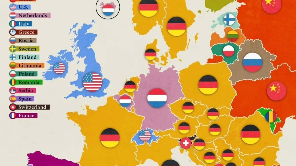 Карта торговых связей Европы: от Германии до локальных партнерств