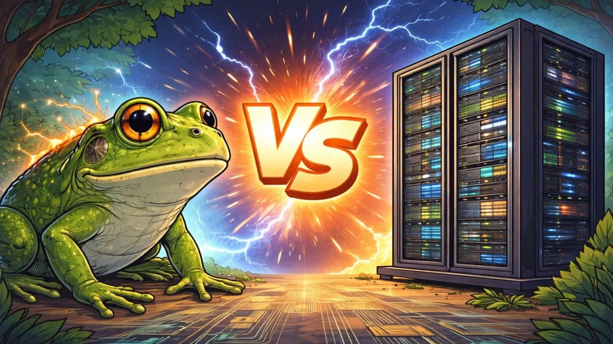 Сравнение мозга лягушки и суперкомпьютера: где побеждает биология