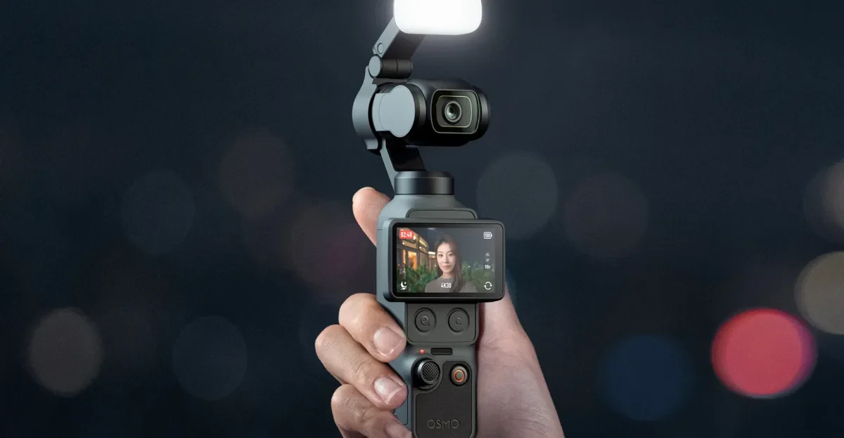 DJI представила Osmo Pocket 4 с улучшенной съёмкой в замедленном режиме