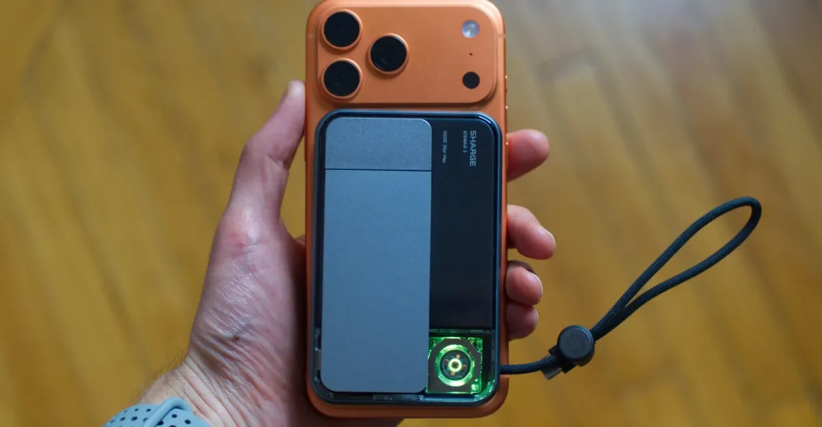 Power-банк Sharge Icemag 3 с Qi2.2: скидка $10 для Prime-подписчиков